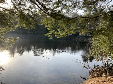 Charming One-Floor Waterfront Cabin with Dock & Fire Pit Near the River | Corinth, New York - Corinth, New York - glamping.directory