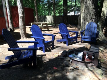 Charming One-Floor Waterfront Cabin with Dock & Fire Pit Near the River | Corinth, New York - Corinth, New York - glamping.directory