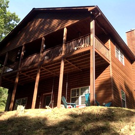 Spacious Camping Cabin Perfect for Families in the Blue Ridge Mountains of Georgia - glamping.directory