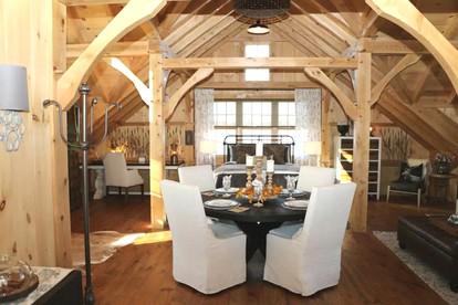 Waterfront Barn Accommodation Ideal for a Weekend Getaway from Philadelphia - Middletown, Delaware - glamping.directory