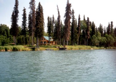 Waterfront Cabin Rental Perfect for Fishing on the Kenai River, Alaska - Sterling, Alaska - glamping.directory
