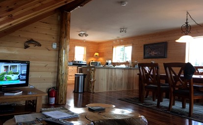 Waterfront Cabin Rental Perfect for Fishing on the Kenai River, Alaska - Sterling, Alaska - glamping.directory