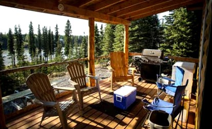 Waterfront Cabin Rental Perfect for Fishing on the Kenai River, Alaska - Sterling, Alaska - glamping.directory