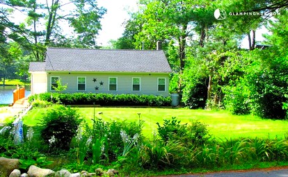 Charming Waterfront Cottage Rental near Topsmead State Forest, Connecticut - Harwinton, Connecticut - glamping.directory