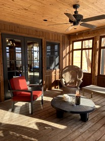 Scenic Creekside Lodge with Decks and Madison River Access near Yellowstone, Ennis Montana - Cameron, Montana - glamping.directory