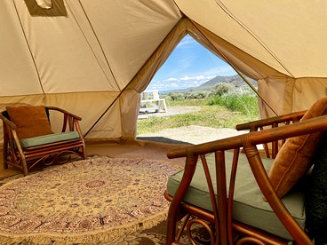 Gorgeous Bell Tent Retreat in Hot Spings, Montana - Hot Springs, Montana - glamping.directory