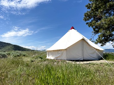 Gorgeous Bell Tent Retreat in Hot Spings, Montana - Hot Springs, Montana - glamping.directory