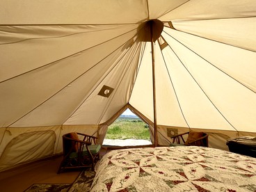 Gorgeous Bell Tent Retreat in Hot Spings, Montana - Hot Springs, Montana - glamping.directory