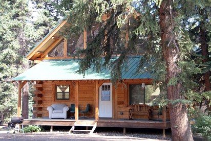 Authentic Log Cabin Rental with Wood from the San Juan Forest near Lake City Ski Hill, Colorado - glamping.directory
