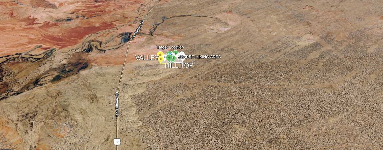 Flat Hill Top Climb down To Valley - St John, Arizona - glamping.directory