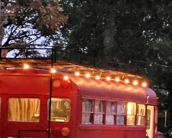 Incredible Converted Bus on a Private Horse Ranch for a Unique Couples Escape in Gainesville, Missouri - Gainesville, Missouri - glamping.directory