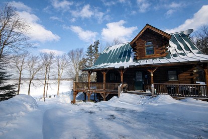 Rustic Retreat with Lake Access and Outdoor Deck in Rockwood, Maine - glamping.directory