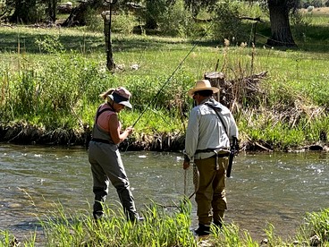 Cozy Rustic Cabin with Riverside Patio on the Pecos River – Pecos, New Mexico - San Miguel County, New Mexico - glamping.directory