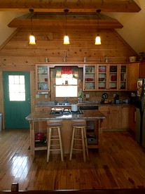 Spacious Log Cabin Rental for Ten with Breathtaking Views near Asheville - North Hill, North Carolina - glamping.directory