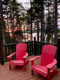 Waterfront Cabin with Private Deck Loaded with Kayaks in Maine - Greenville, Maine - glamping.directory