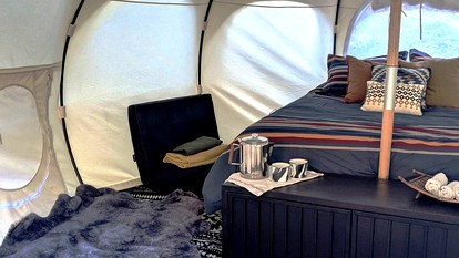 Secluded California Tent for a Weekend Getaway from Sacramento - El Dorado, California - glamping.directory
