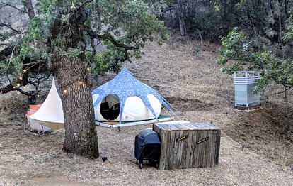 Secluded California Tent for a Weekend Getaway from Sacramento - El Dorado, California - glamping.directory