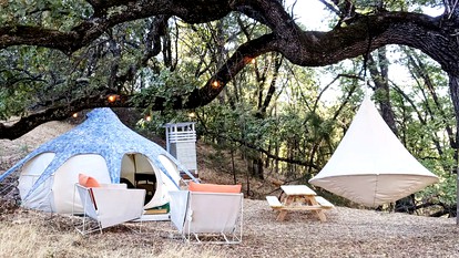 Secluded California Tent for a Weekend Getaway from Sacramento - glamping.directory