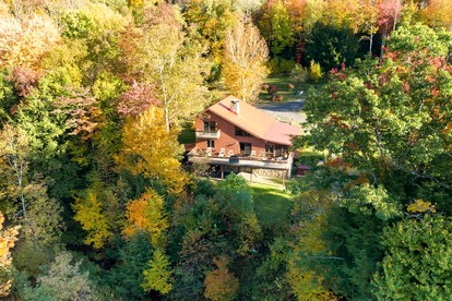 Rustic-Chic Escape with Hot Tub, Fire Pit & Scenic Views in Pine Hill, New York - glamping.directory