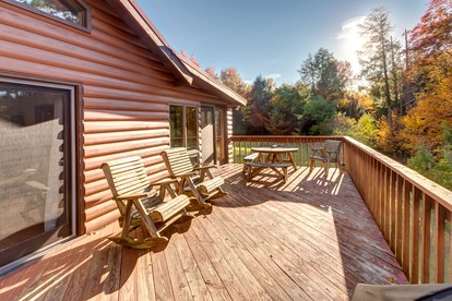 Rustic-Chic Escape with Hot Tub, Fire Pit & Scenic Views in Pine Hill, New York - Pine Hill, New York - glamping.directory