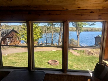 Lakeside Log Cabin Rental within Easy Reach of Chequamegon Bay, Wisconsin - Hayward, Wisconsin - glamping.directory