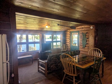 Lakeside Log Cabin Rental within Easy Reach of Chequamegon Bay, Wisconsin - Hayward, Wisconsin - glamping.directory