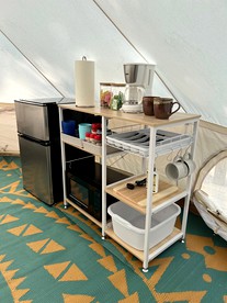 Charming Bell Tent Stay at Working Farm in Smithfield, Pennsylvania for Glamping at its Best - Smithfield, Pennsylvania - glamping.directory