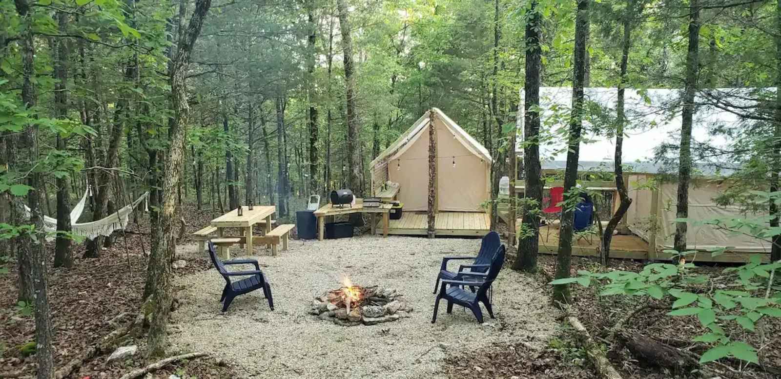 Cedar Ridge South Fork River - Hardy, Arkansas - glamping.directory