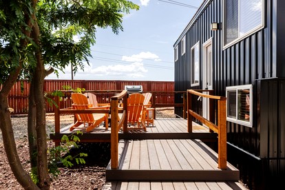 Nature Lover's Paradise: Private Deck and BBQ at this Stunning Tiny Home in Apple Valley - Apple Valley, Utah - glamping.directory