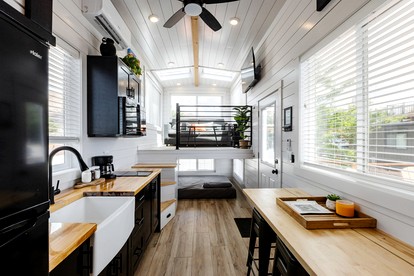 Nature Lover's Paradise: Private Deck and BBQ at this Stunning Tiny Home in Apple Valley - glamping.directory