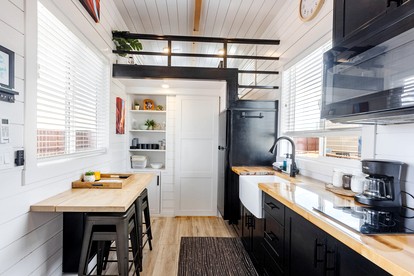 Nature Lover's Paradise: Private Deck and BBQ at this Stunning Tiny Home in Apple Valley - Apple Valley, Utah - glamping.directory