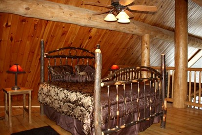 Secluded Log Cabin Nestled in the Woods in Athol, New York - Athol, New York - glamping.directory