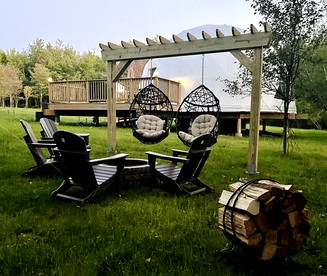 Nature Lovers Luxury Dome with Access to Hiking Trails in the Southern Catskills, Upstate New York - Monticello, New York - glamping.directory