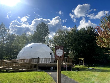 Nature Lovers Luxury Dome with Access to Hiking Trails in the Southern Catskills, Upstate New York - glamping.directory