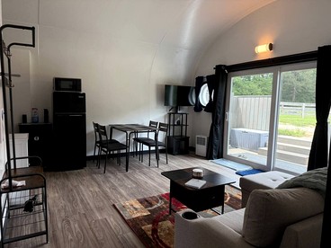 Unique Earth Home Stay with Pet Goats and Fishing Pond near Lake Gaston NC - Littleton, North Carolina - glamping.directory