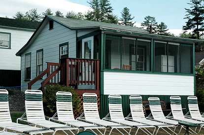 Lovely Lakefront Cottage Rental with Private Beach in New Hampshire - glamping.directory