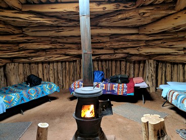 Traditional Navajo Hut Rental for a Secluded Vacation near Page, Arizona - Page, Arizona - glamping.directory