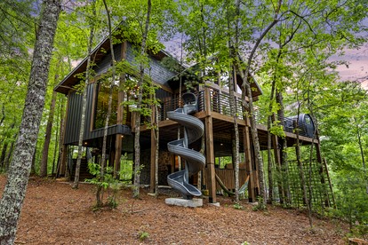 Spectacular Cabin with Incredible Living Areas Cherry Log, Georgia - glamping.directory