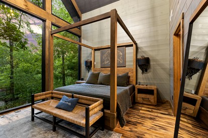Spectacular Cabin with Incredible Living Areas Cherry Log, Georgia - Cherry Log, Georgia - glamping.directory