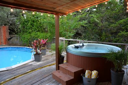 Charming Pet-Friendly Vacation Rental with a Private Pool in Hays County, Texas - glamping.directory