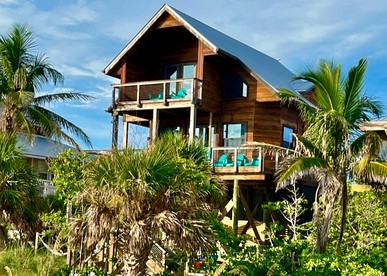 Spacious Beachfront House with Panoramic Gulf Views on Little Gasparilla Island, Florida - Placida, Florida - glamping.directory