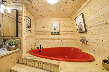 Creekside Cabin with Backyard and Foosball Table Great for Groups in Idaho - Island Park, Idaho - glamping.directory