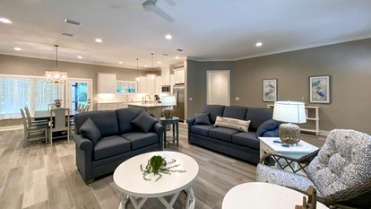 Beautiful Modern Cottage with Ping Pong Table in Jekyll Island, Georgia - Jekyll Island, Georgia - glamping.directory