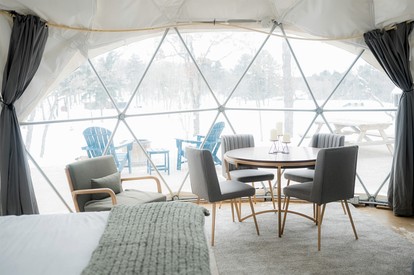 Incredible Secluded Tipi with Barbecue in Saint Croix Falls, Wisconsin - Saint Croix Falls, Wisconsin - glamping.directory