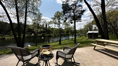 Incredible Secluded Tipi with Barbecue in Saint Croix Falls, Wisconsin - Saint Croix Falls, Wisconsin - glamping.directory