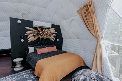 Family Adventure in a Unique Dome near Fall Branch Falls, Cherry Log, GA - Cherry Log, Georgia - glamping.directory