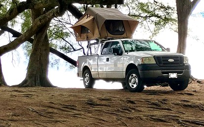 Unique Rooftop Tent Rental for Hawaiian Island Adventure in Kalaheo, Hawaii - glamping.directory