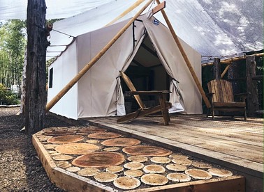Pet-Friendly Safari Tent in Forks, near The Butchart Gardens, Perfect for a Weekend to Disconnect - glamping.directory