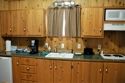 Traditional Log Cabin with Large Windows on the Kenai Peninsula, Alaska - Cooper Landing, Alaska - glamping.directory