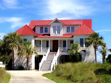 Beachfront Villa with Private Boardwalk near Charleston, South Carolina - glamping.directory